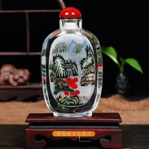 Inside-painted snuff bottles
